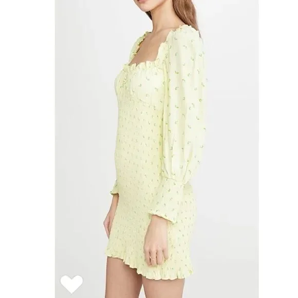 NWT Faithful The Brand Gombardy Mini Dress in Bisset Floral - Picture 4 of 16